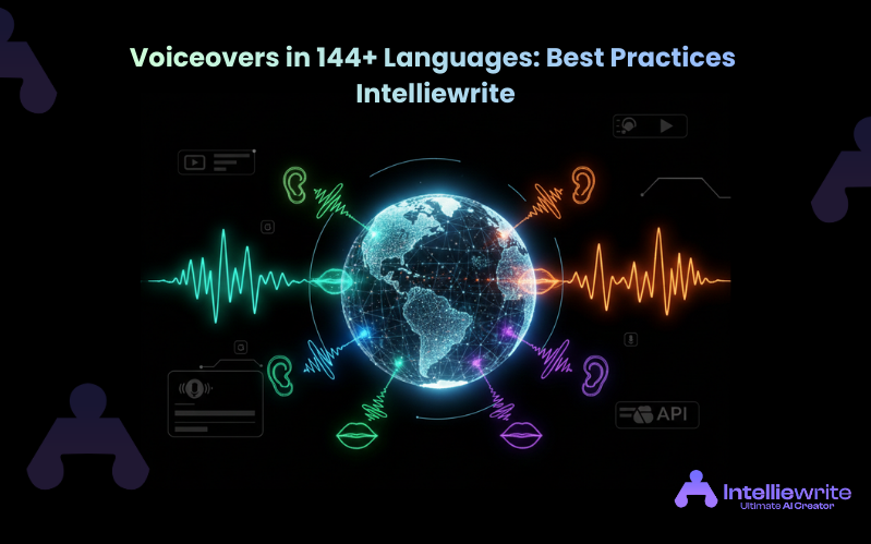Voiceovers in 144+ Languages: Best Practices | Intelliewrite