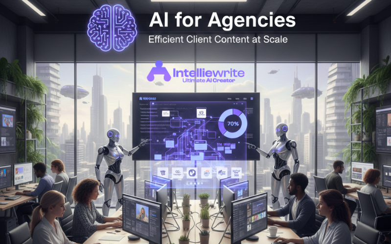 AI for Agencies: Efficient Client Content at Scale | Intelliewrite